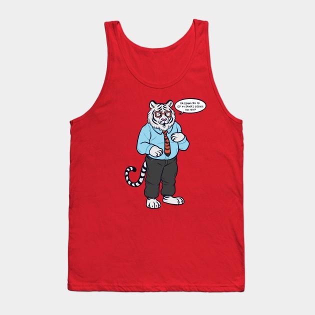 Year of the Tiger 2022 Tank Top by JenniferSmith